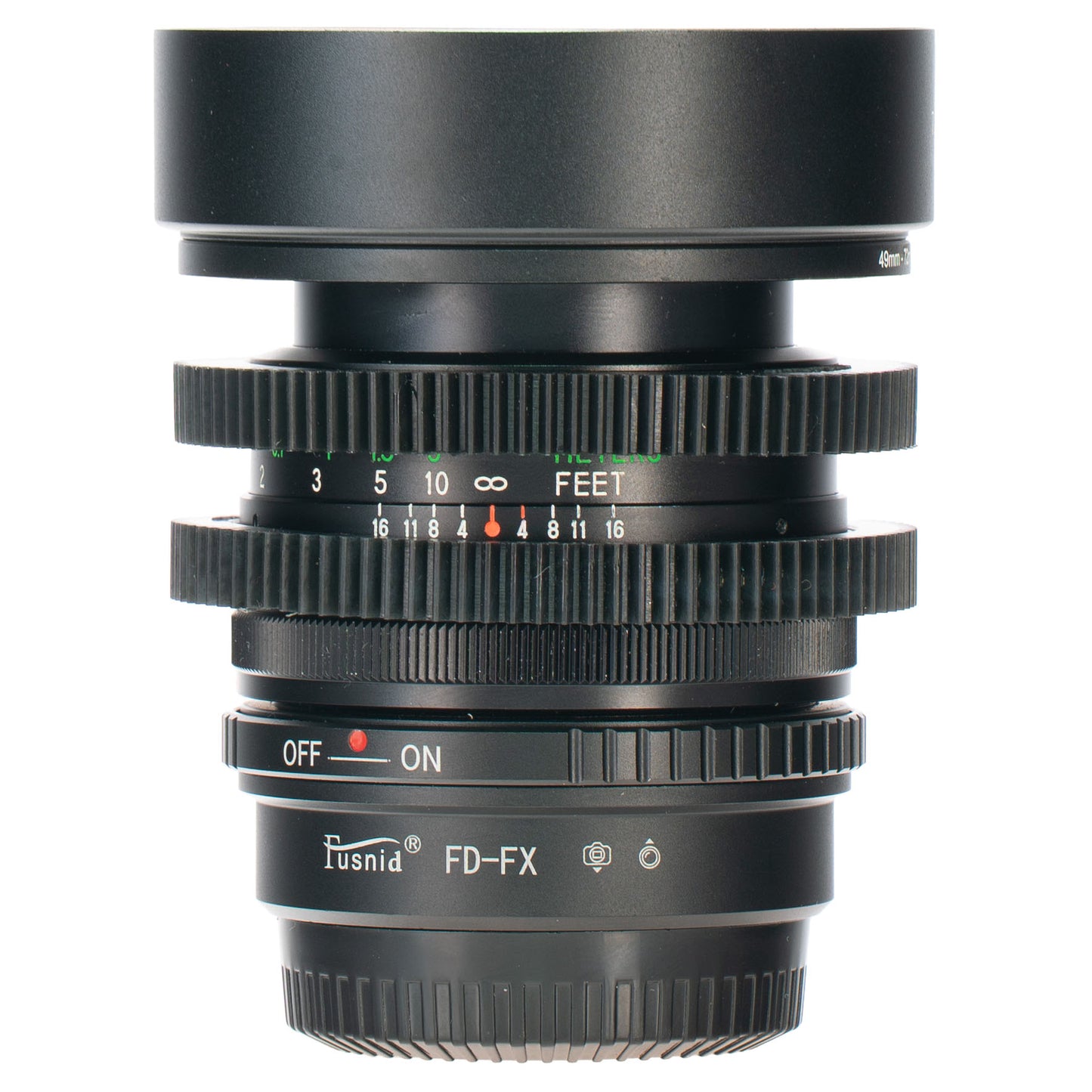 Vivitar MC Wide-Angle 28mm F2.8 Cine Mod Serviced Vintage Prime | Fujifilm X/FX