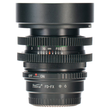 Vivitar MC Wide-Angle 28mm F2.8 Cine Mod Serviced Vintage Prime | Fujifilm X/FX