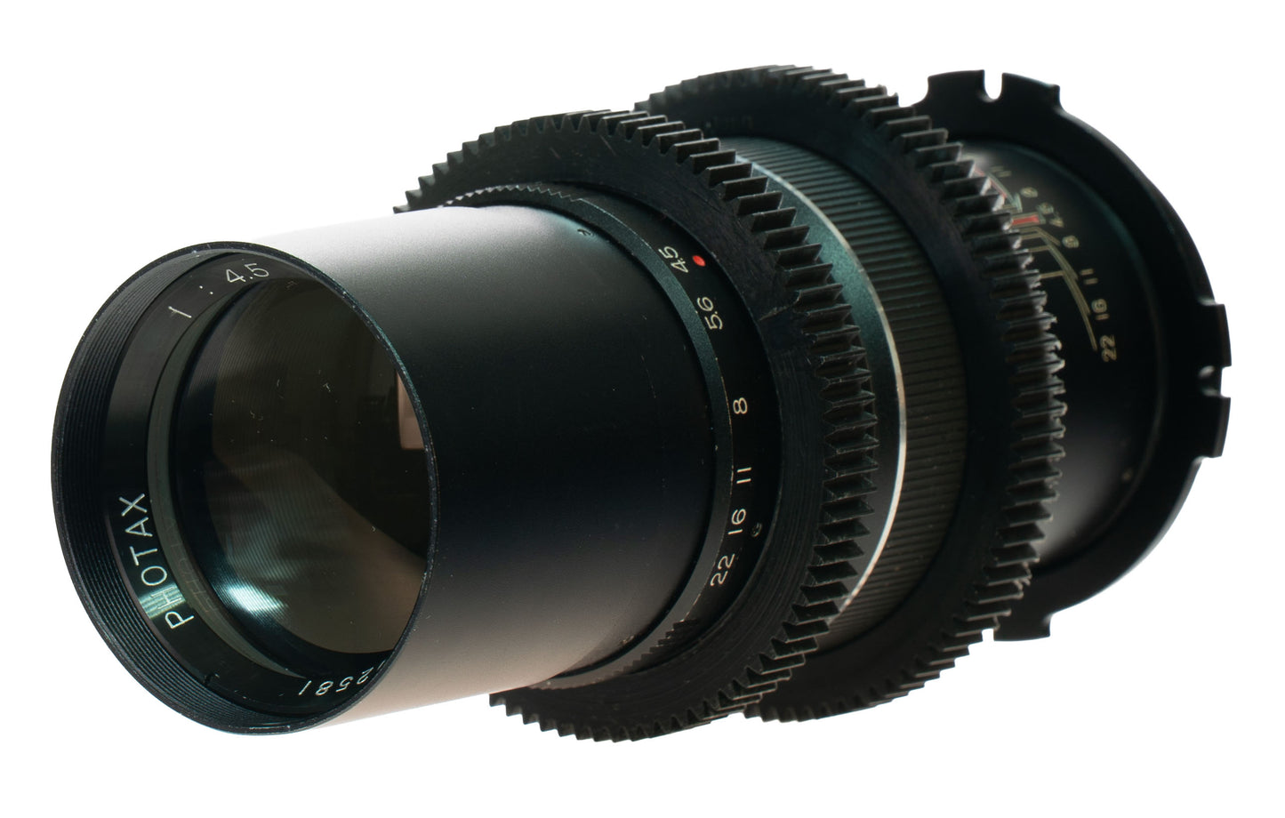 Photax 200mm F4.5 Cine Mod Serviced Telephoto Vintage Prime Lens | Arri PL
