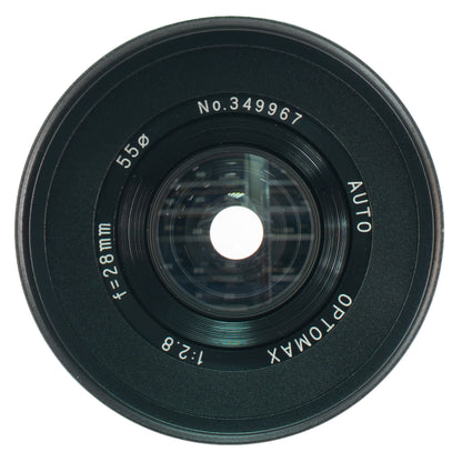 Optomax Auto 28mm F2.8 Cine Mod Prime Wide Angle Vintage Lens | Sony E-mount!