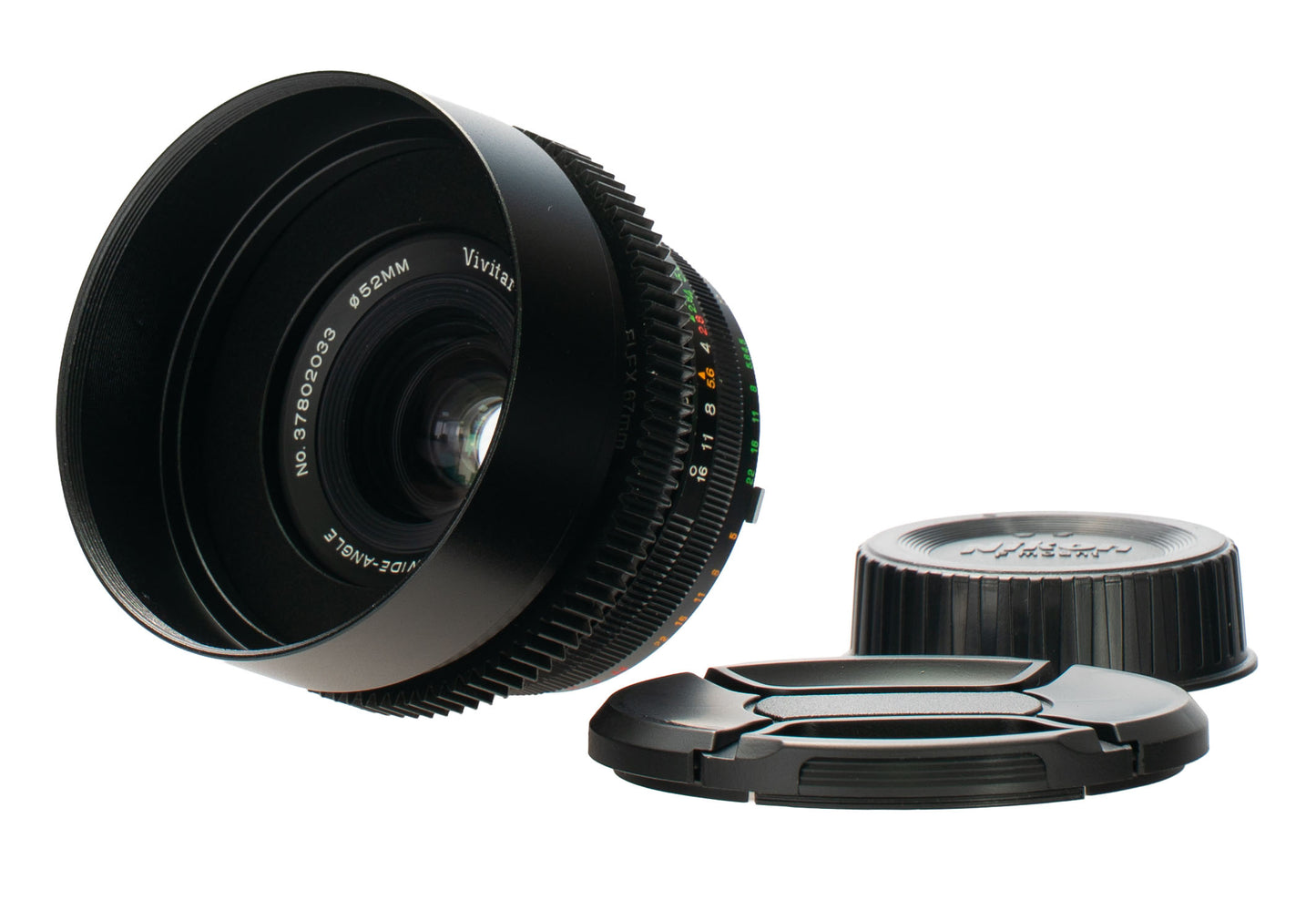 Vivitar Auto Wide-Angle 28mm F2.8 Cine Mod Prime Vintage Lens | Nikon F (Ai)!
