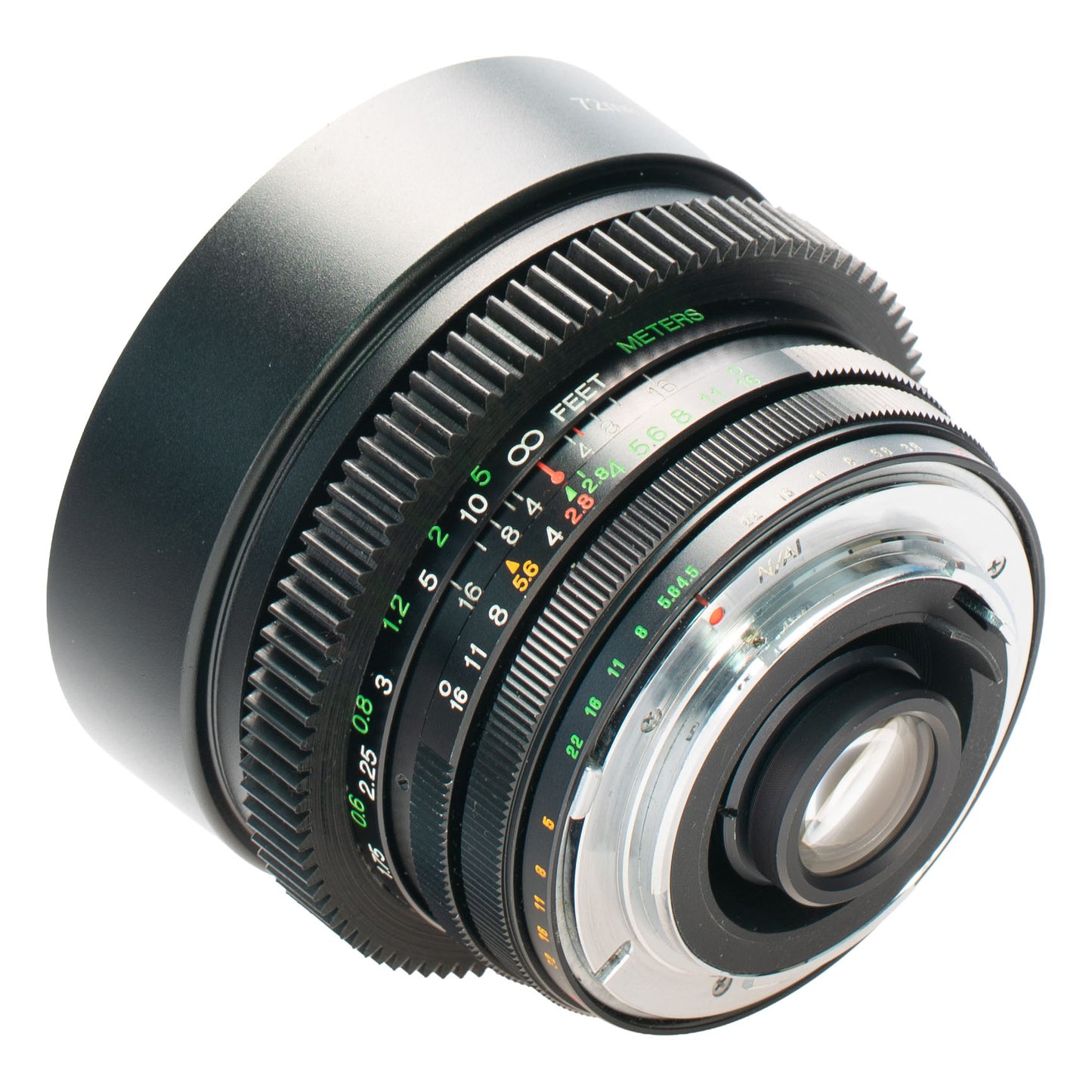 Vivitar Auto Wide-Angle 28mm F2.8 Cine Mod Prime Vintage Lens | Nikon F (Ai)!