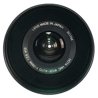 Hoya HMC Wide-Auto 28mm F2.8 Cine Mod Wide Lens w/ Anamorphic Bokeh | Fujifilm X