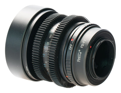 Hoya HMC Wide-Auto 28mm F2.8 Cine Mod Wide Lens w/ Anamorphic Bokeh | Fujifilm X