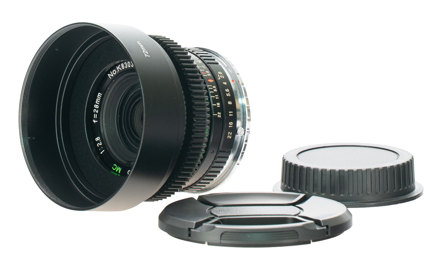 Super Ozeck II Auto MC 28mm F2.8 Cine Mod Wide Angle Vintage Prime | Canon EF