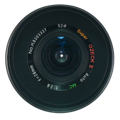 Super Ozeck II Auto MC 28mm F2.8 Cine Mod Wide Angle Vintage Prime | Canon EF