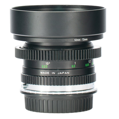 Super Ozeck II Auto MC 28mm F2.8 Cine Mod Wide Angle Vintage Prime | Canon EF