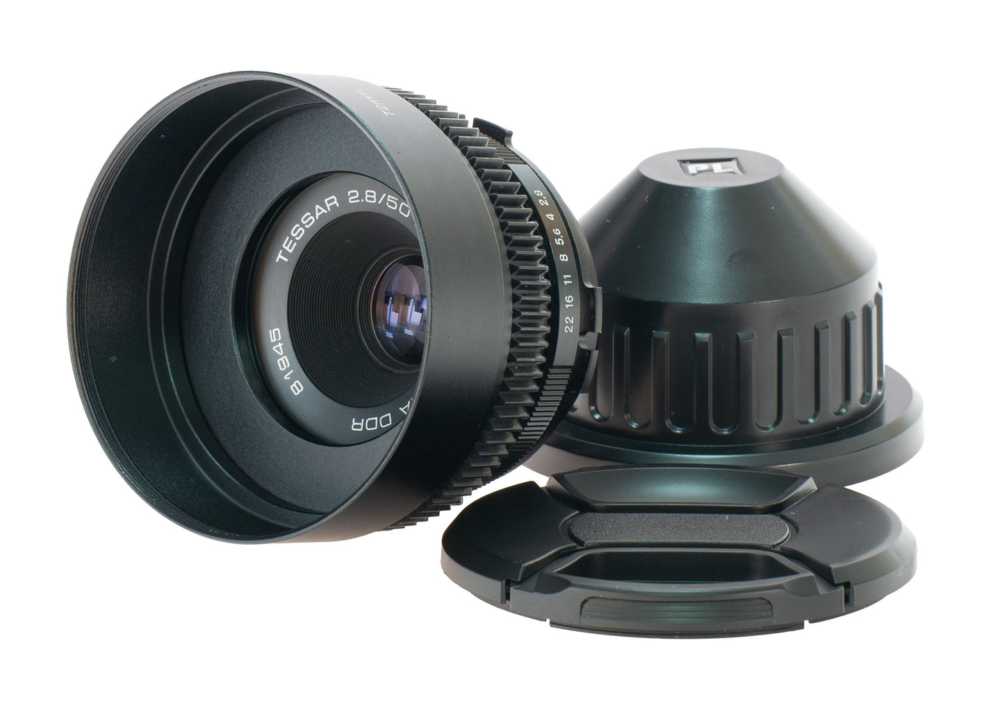 Carl Zeiss Jena DDR Tessar 50mm F2.8 Cine Mod Prime Lens | Arri PL Mount!