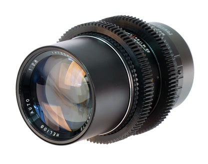 Helios Auto 135mm F2.8 Cine Mod Telephoto Prime w/ Anamorphic Bokeh | Fujifilm X