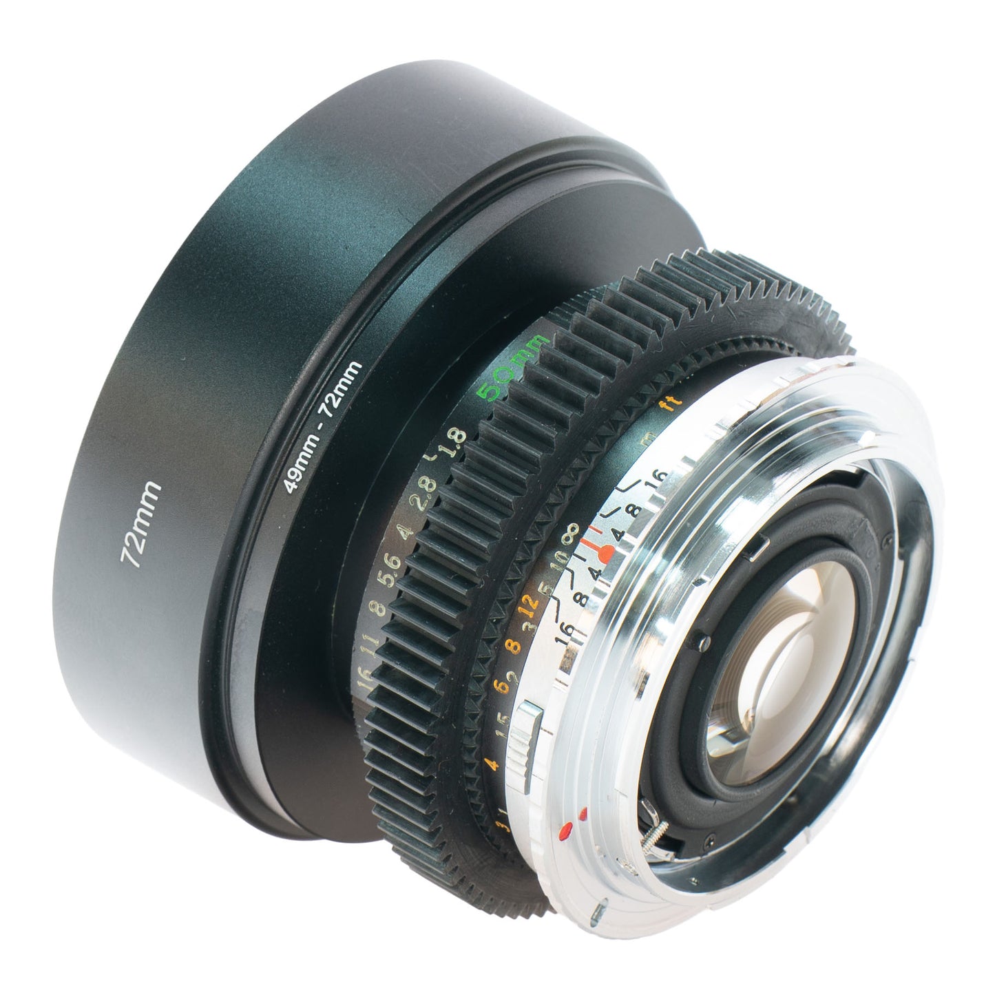 Olympus OM F. Zuiko Auto-S 50mm F1.8 Cine Mod w/ Anamorphic Bokeh | Canon EF!
