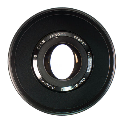 Olympus OM F. Zuiko Auto-S 50mm F1.8 Cine Mod w/ Anamorphic Bokeh | Canon EF!