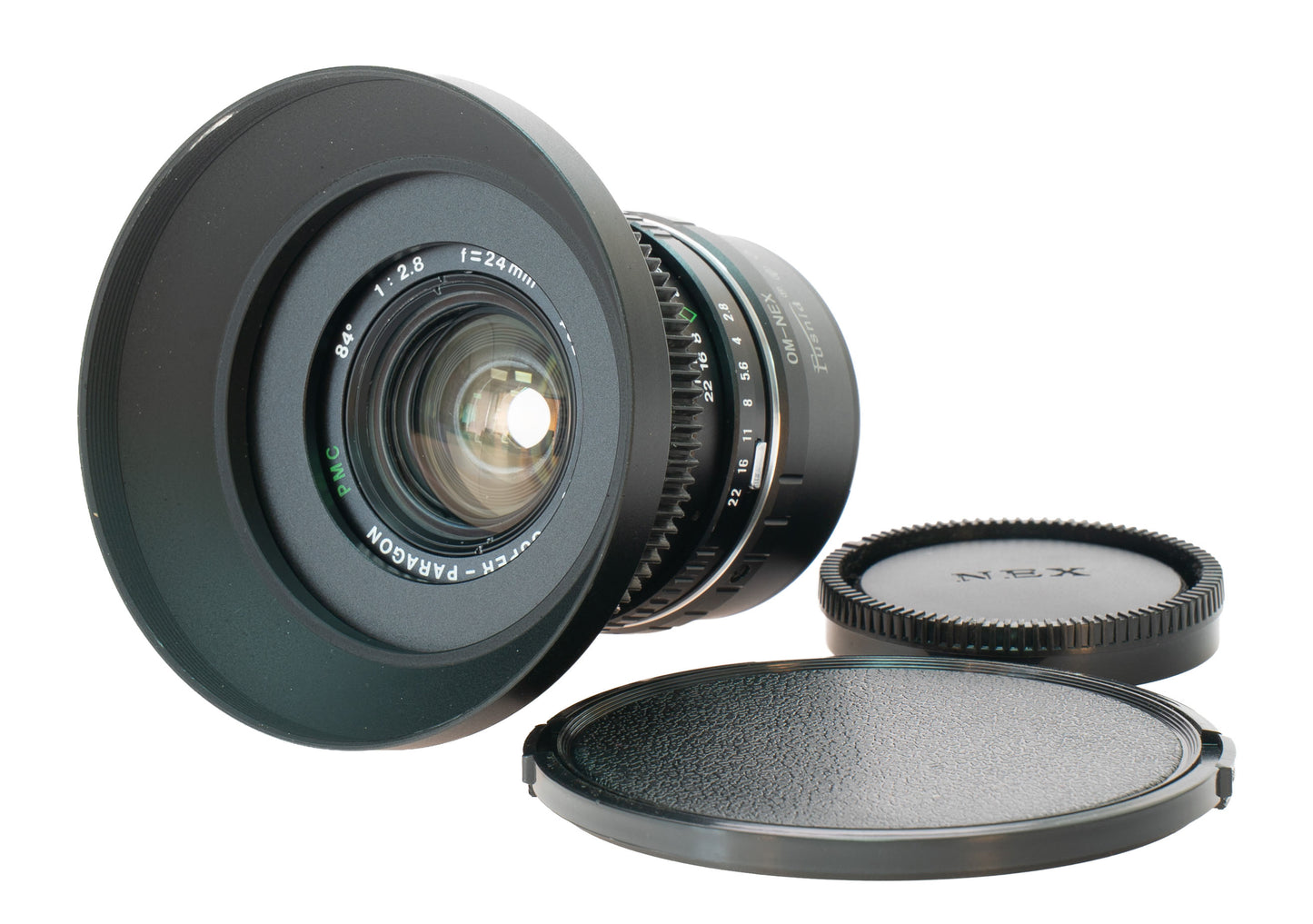 Super-Paragon PMC Auto 84° 24mm F2.8 Cine Mod Wide Angle Lens | Sony E-mount!