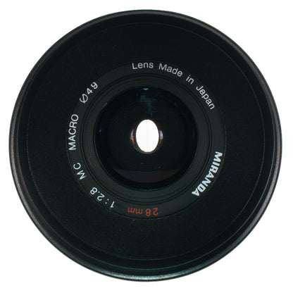 Miranda MC Macro 28mm F2.8 Cine Mod w/ Anamorphic Bokeh & Flare | Sony E-mount