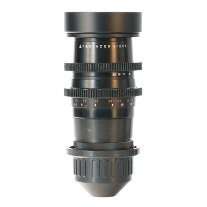 Pentacon 200mm F4 Rare Cine Mod Prime Telephoto Lens | Arri PL!
