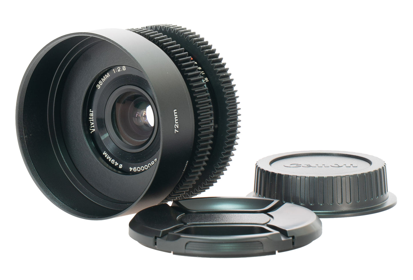 Vivitar Auto Wide-Angle 35mm F2.8 Cine Mod Prime w/ Anamorphic Bokeh | Canon EF!