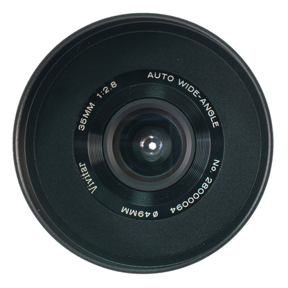 Vivitar Auto Wide-Angle 35mm F2.8 Cine Mod Prime w/ Anamorphic Bokeh | Canon EF!