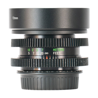 Vivitar Auto Wide-Angle 35mm F2.8 Cine Mod Prime w/ Anamorphic Bokeh | Canon EF!