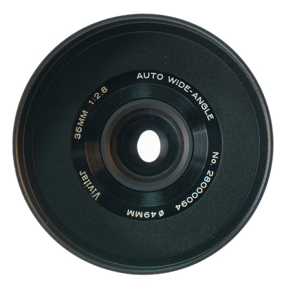 Vivitar Auto Wide-Angle 35mm F2.8 Cine Mod Prime w/ Anamorphic Bokeh | Canon EF!