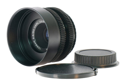 Carl Zeiss Jena DDR Tessar 50mm F2.8 Cine Mod Prime Portrait Lens | Canon EF!