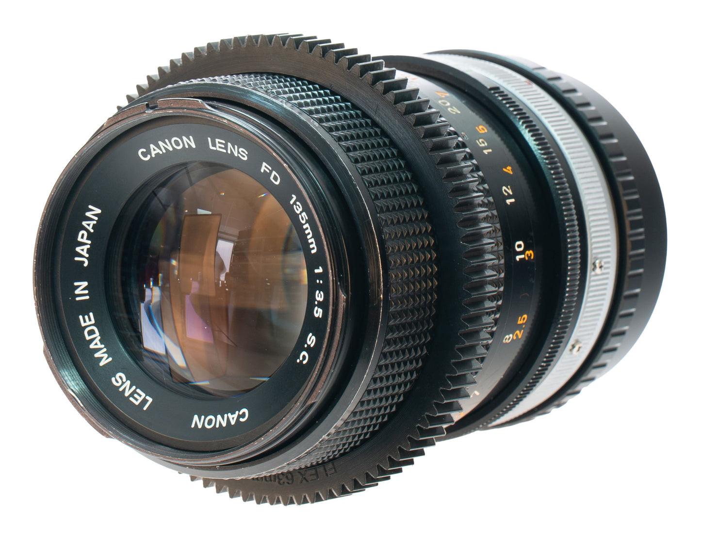 Canon FD 135mm F3.5 S. C. Cine Mod Prime Telephoto Lens | Sony E-mount!