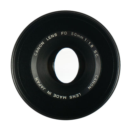 Canon FD 50mm F1.8 S.C. Cine Mod Prime Lens w/ Anamorphic Bokeh | Sony E-mount!