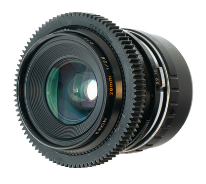 Kiron Kino Precision MC 28mm F2.8 Cine Mod w/ Anamorphic Bokeh | Fujifilm X (FX)