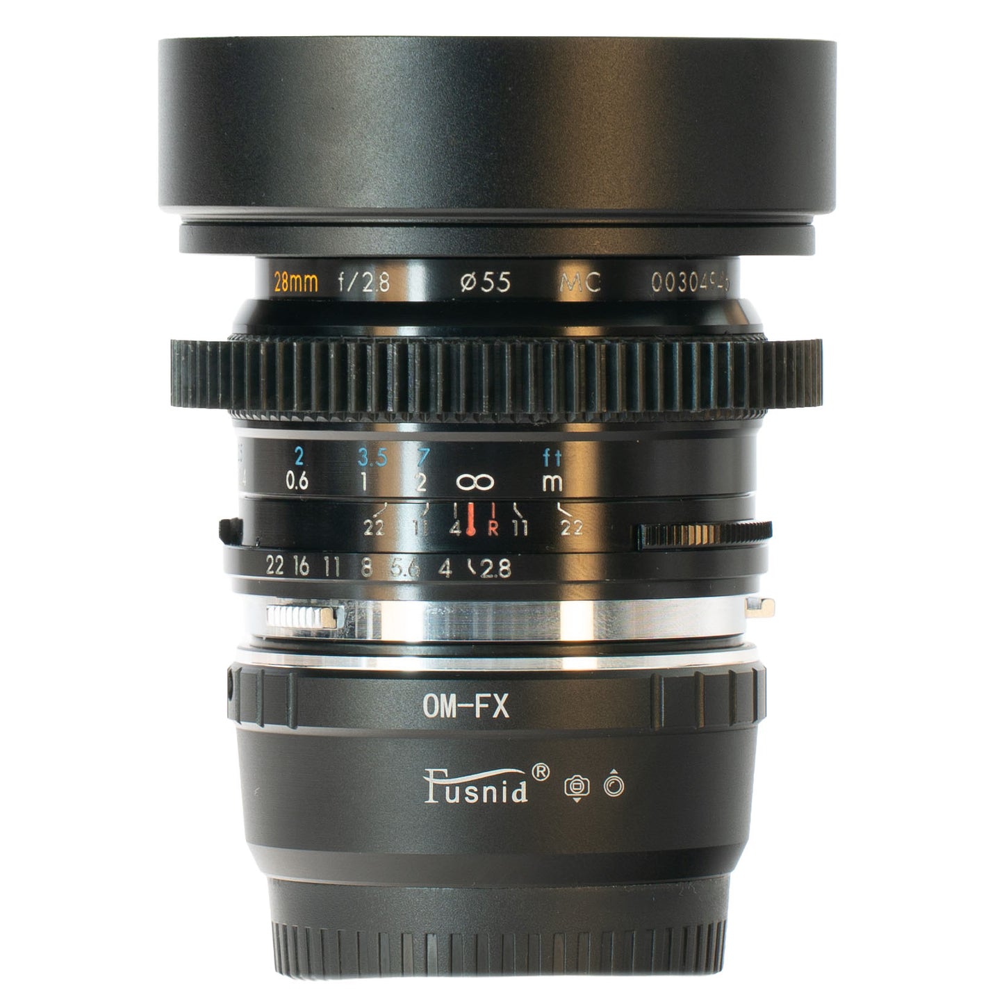 Kiron Kino Precision MC 28mm F2.8 Cine Mod w/ Anamorphic Bokeh | Fujifilm X (FX)