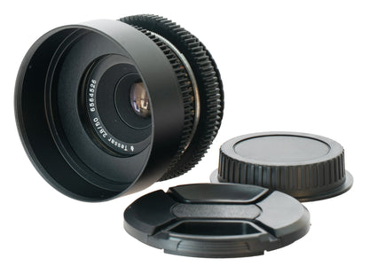 Carl Zeiss Jena Tessar 50mm F2.8 Vintage Cine Mod Prime Portrait Lens | Canon EF
