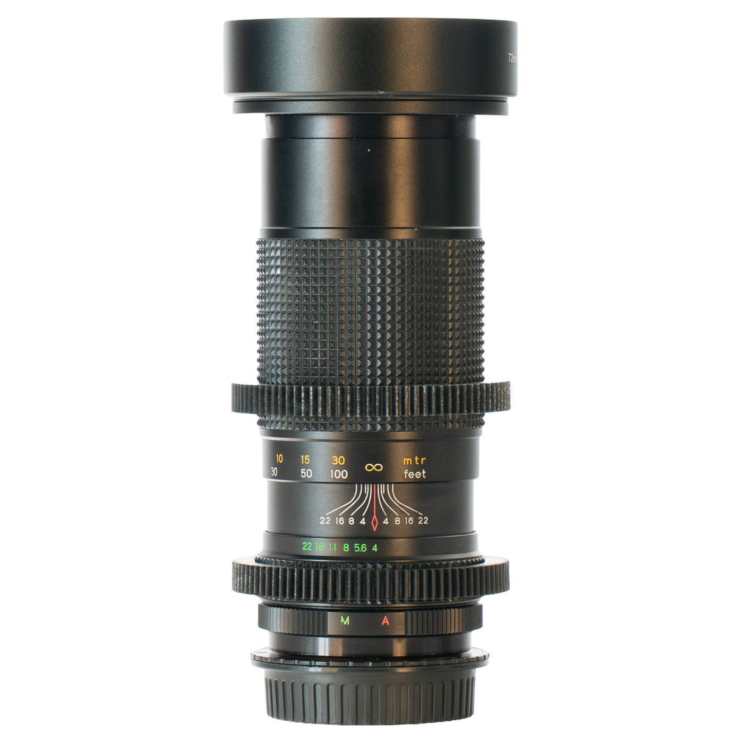 Helios Tele-Auto 200mm F4 Cine Mod w/ Blue Anamorphic Bokeh & Flares | Canon EF!