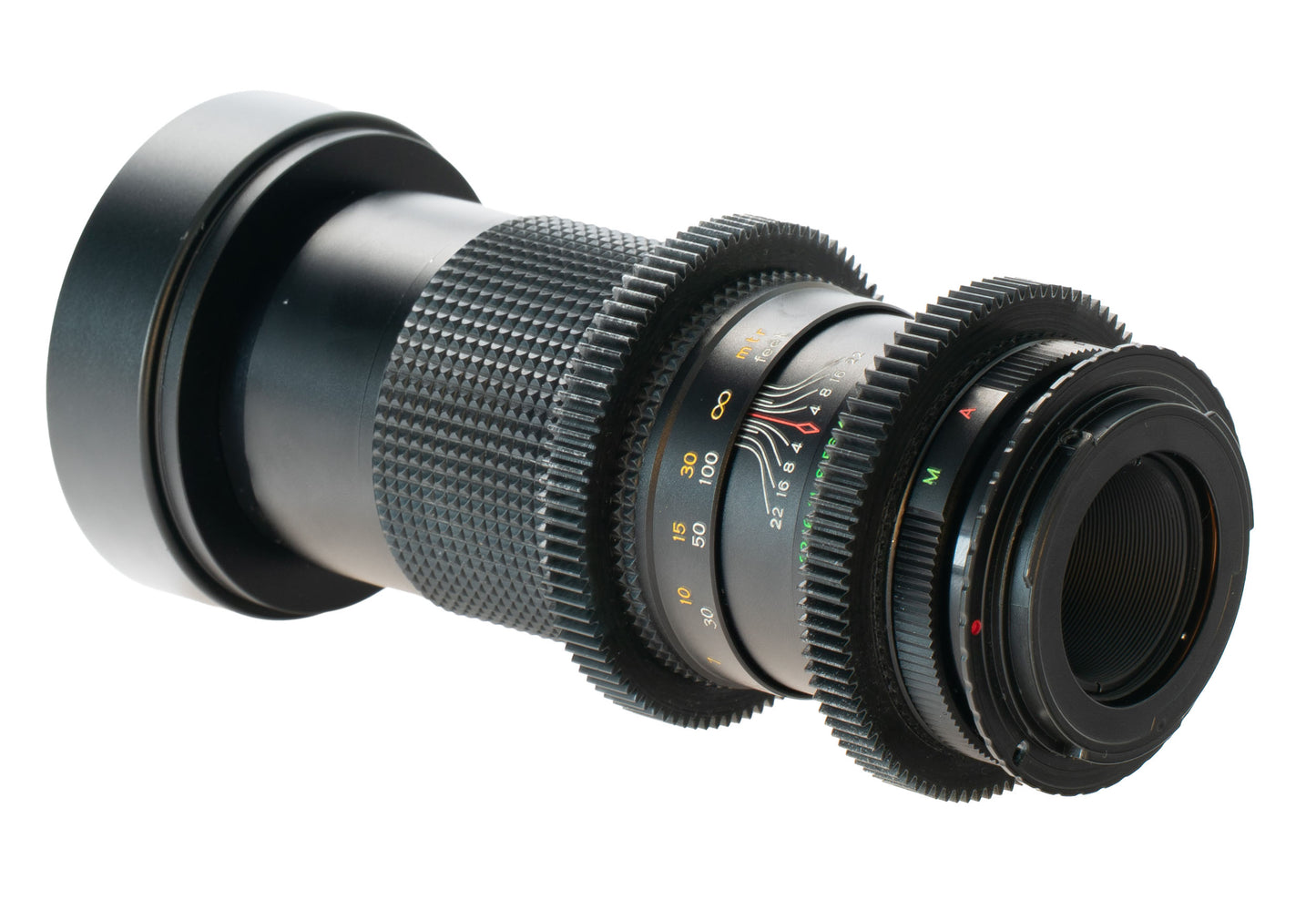 Helios Tele-Auto 200mm F4 Cine Mod w/ Blue Anamorphic Bokeh & Flares | Canon EF!