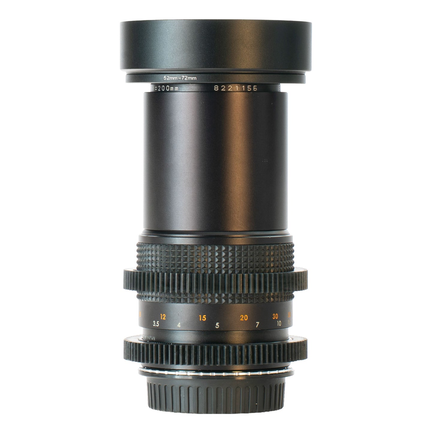 Tou/Five Star MC 200mm F4.5 Cine Mod w/ Orange Anamorphic Bokeh & Flares | Canon