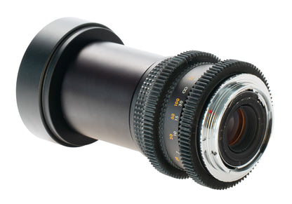 Tou/Five Star MC 200mm F4.5 Cine Mod w/ Orange Anamorphic Bokeh & Flares | Canon