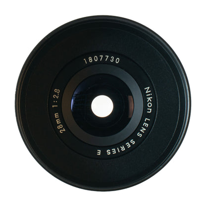 Nikon Series E 28mm F2.8 Cine Mod Wide Angle Vintage Prime Lens | Nikon F (Ai)!