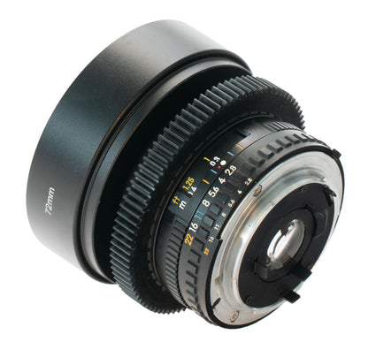 Nikon Series E 28mm F2.8 Cine Mod Wide Angle Vintage Prime Lens | Nikon F (Ai)!
