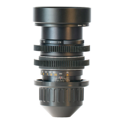 Hanimar 135mm F2.8 Cine Mod Prime w/ Blue Anamorphic Bokeh & Flare | Arri PL!