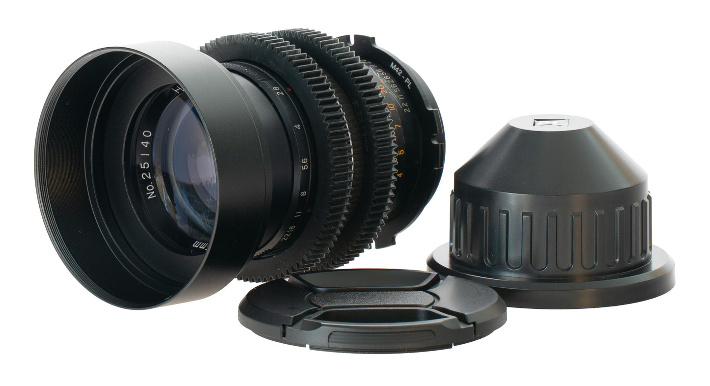 Hanimar 135mm F2.8 Cine Mod Prime w/ Blue Anamorphic Bokeh & Flare | Arri PL!