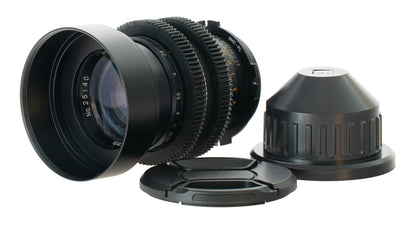 Hanimar 135mm F2.8 Cine Mod Prime w/ Blue Anamorphic Bokeh & Flare | Arri PL!