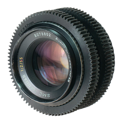 Asahi SMC Takumar 55mm F2 Cine Mod Prime Portrait Vintage Lens | Canon EF!