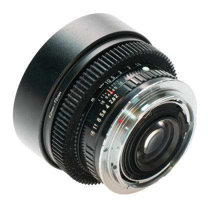 Ricoh Rikenon 50mm F2 Cine Mod Prime w/ Blue Anamorphic Bokeh & Flare | Canon EF