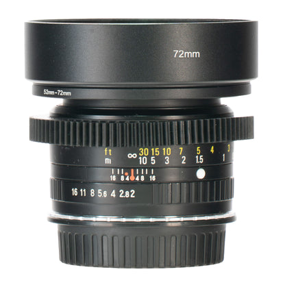 Ricoh XR Rikenon 50mm F2 L Cine Mod Prime Portrait Lens | Canon EF!