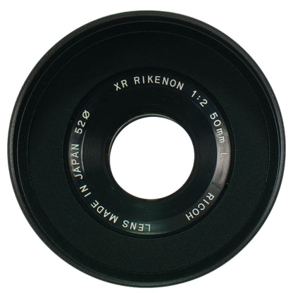 Ricoh XR Rikenon 50mm F2 L Cine Mod Prime Portrait Lens | Canon EF!