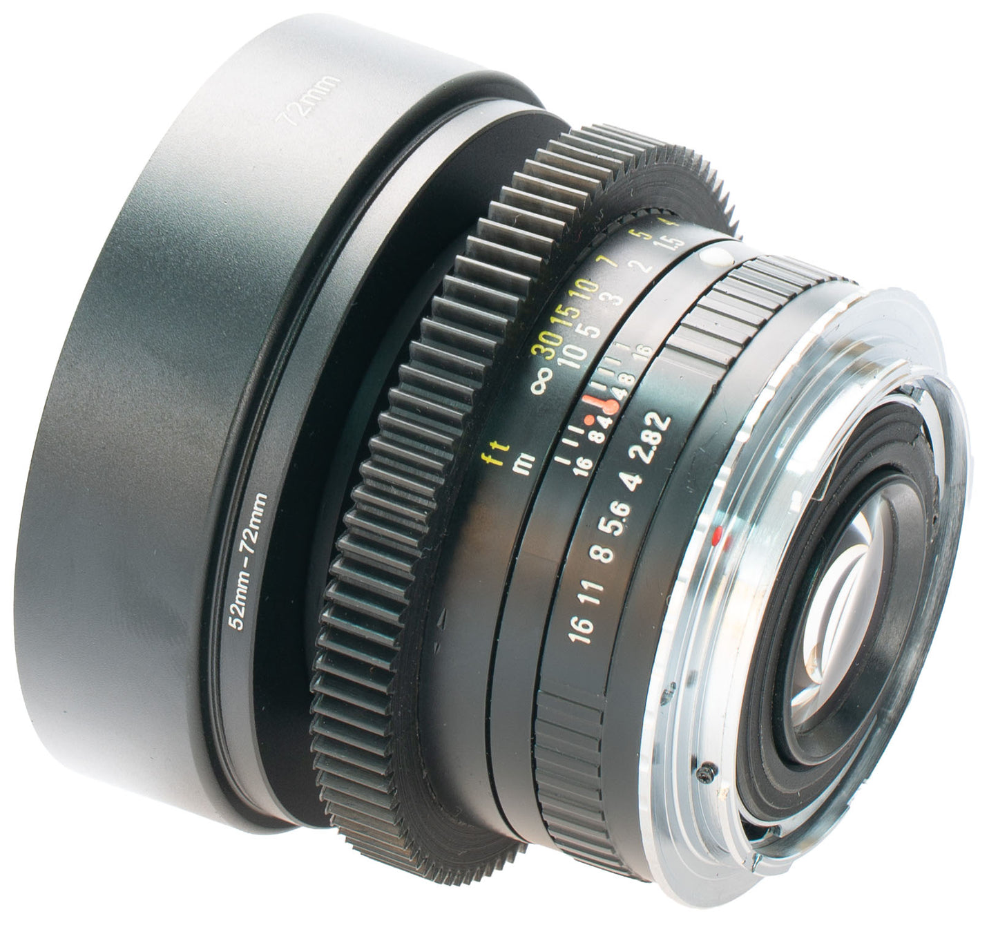 Ricoh XR Rikenon 50mm F2 L Cine Mod Prime Portrait Lens | Canon EF!