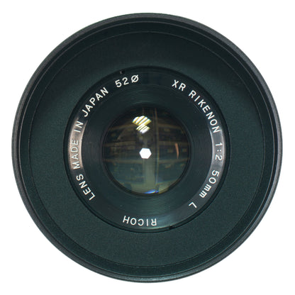 Ricoh XR Rikenon 50mm F2 L Cine Mod Prime Portrait Lens | Canon EF!
