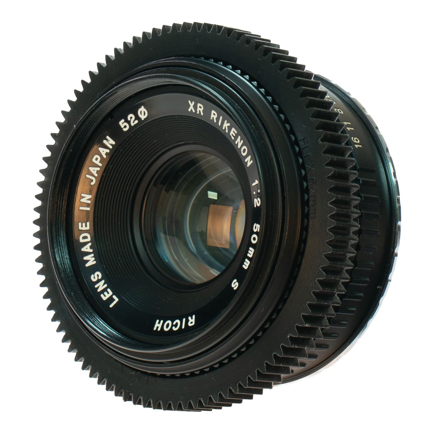 Ricoh XR Rikenon 50mm F2 S Cine Mod Prime Portrait Lens | Canon EF!