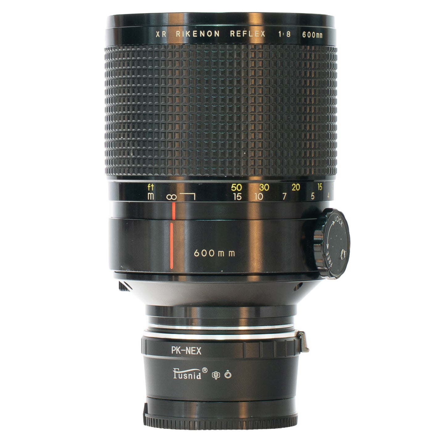 Ricoh XR Rikenon Reflex 600mm F8 Macro Prime Telephoto Lens | Sony E-mount!