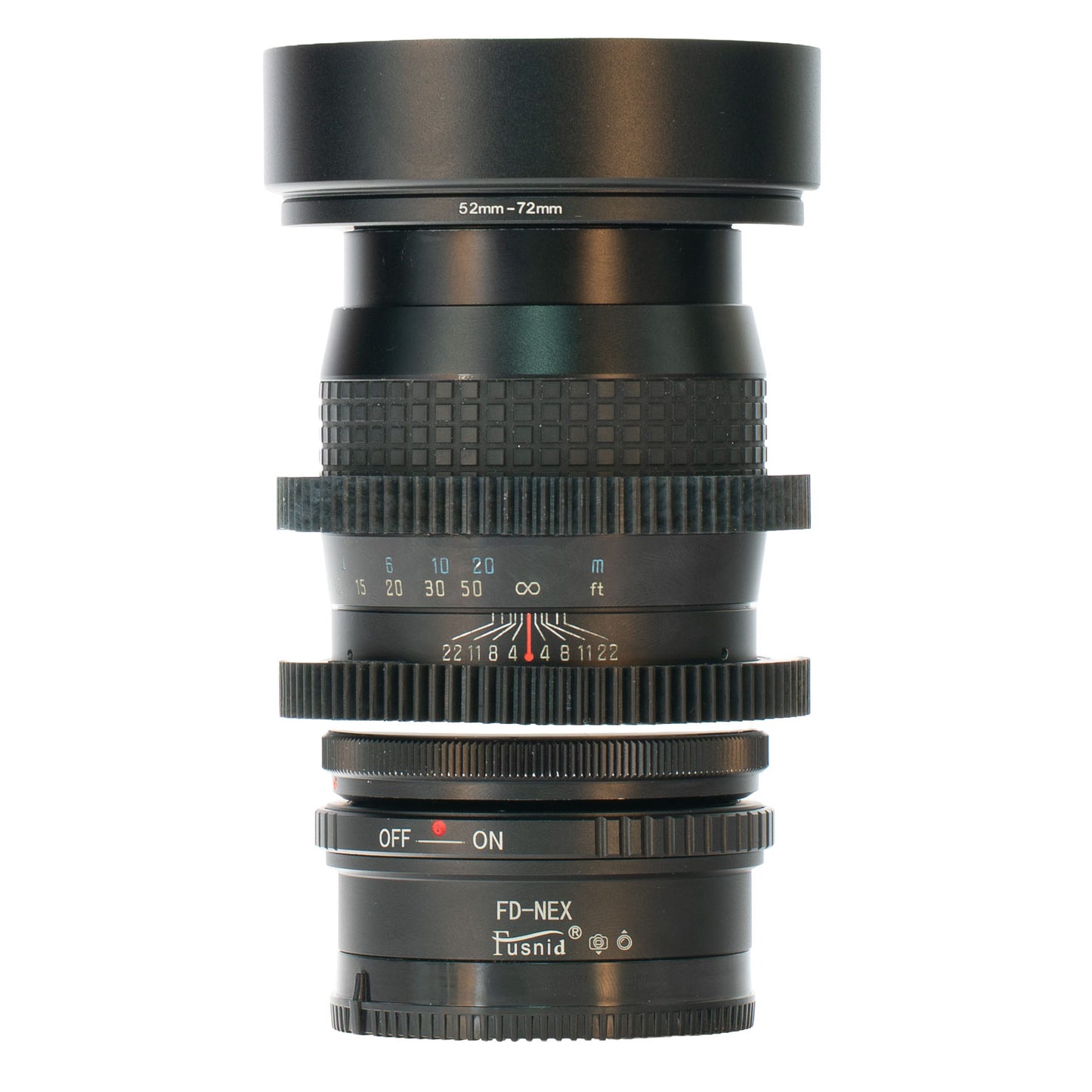 Hoya HMC Tele-Auto 135mm F2.8 Cine Mod w/ Orange Anamorphic Bokeh & Flare | Sony