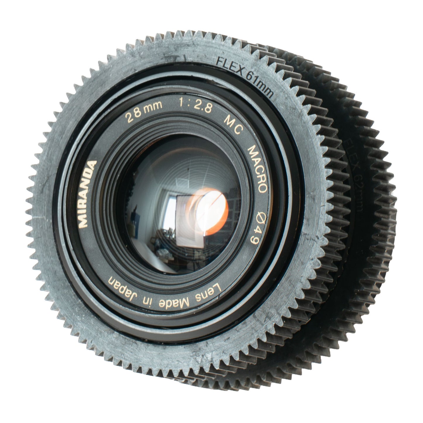 Miranda MC Macro 28mm F2.8 Cine Mod w/ Orange Anamorphic Bokeh & Flare | Sony E!