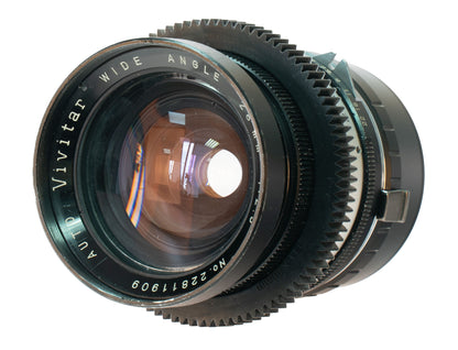 Vivitar Auto Wide Angle 28mm F2.5 Cine Mod Vintage Prime Lens | Sony E-mount!