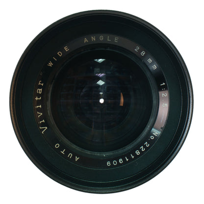 Vivitar Auto Wide Angle 28mm F2.5 Cine Mod Vintage Prime Lens | Sony E-mount!