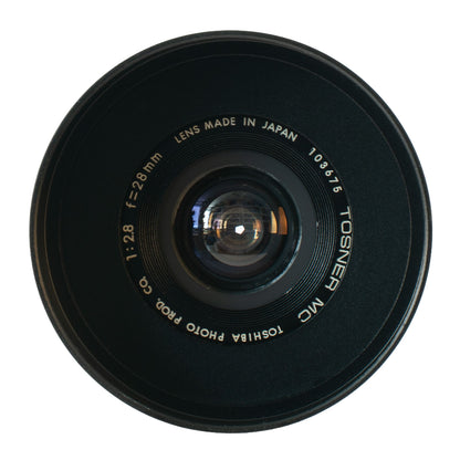 Toshiba Tosner MC 28mm F2.8 Cine Mod Prime w/ Anamorphic Bokeh | Sony E-mount!